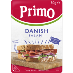 Photo of Primo Thinly Sliced Danish Mild Salami 80g