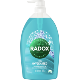 Photo of Radox Oxygenated With Moisture Beads Shower Gel Pump 1l