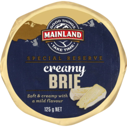 Photo of Mainland Cheese Special Reserve Brie 125g