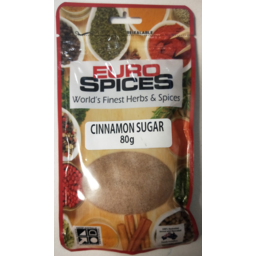 Photo of Euro Spices Cinnamon Sugar 80g