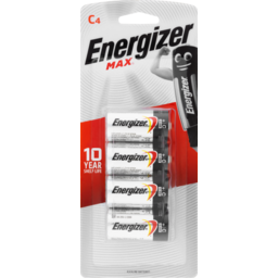 Photo of Energizer Max C Batteries 4pk