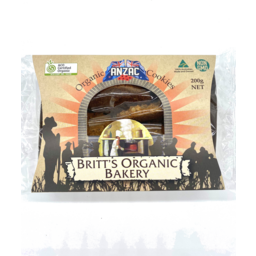 Photo of BRITTS ORGANIC BAKERY Org Spelt Anzac Biscuits