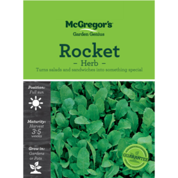 Photo of McGregor's Seed Herb Rocket 