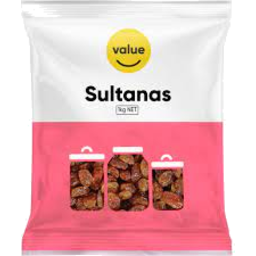 Photo of Value Sultanas 1kg