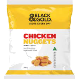 Photo of Black & Gold Chicken Nuggets 500gm