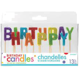 Photo of L P Plastic Candles Happy Birthday