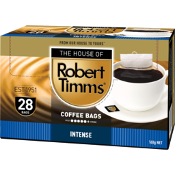 Photo of Robert Timms Coffee Bags Intense 28pk