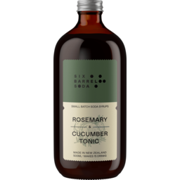 Photo of Six Barrel Rosemary & Cucumber Tonic Syrup