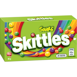 Photo of Skittles Box Skus Sours 45g