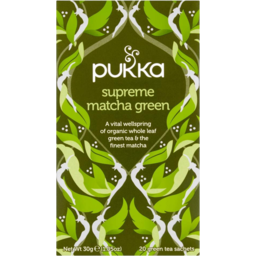 Photo of Pukka Supreme Matcha Green Tea Bags 20 Pack