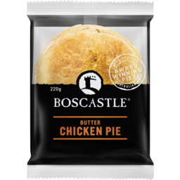 Photo of Boscastle Butter Chicken Pie 220g