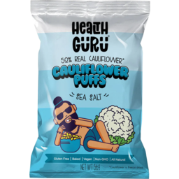 Photo of Health Guru Cauliflower Puffs Sea Salt