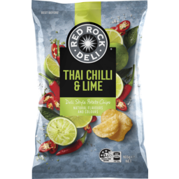 Photo of Red Rock Deli Potato Chip Thai Chilli & Lime 165gm