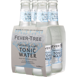 Photo of Fever Tree Light Tonic Water Bottles