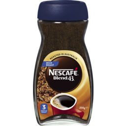 Photo of Nescafe Blend 43 Mild Roast Instant Coffee 250g 250gm