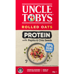 Photo of Uncle Tobys Protein With Pepita & Chia Seeds Rolled Oats 490g