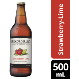 Photo of Rekorderlig Strawberry Lime Cider Bottles