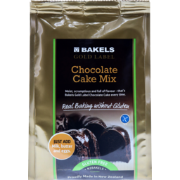 Photo of Bakels Cake Mix Gluten Free Moist Chocolate 500g