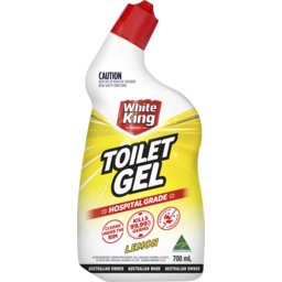 Photo of White King Power Clean Toilet Bleach Gel Lemon