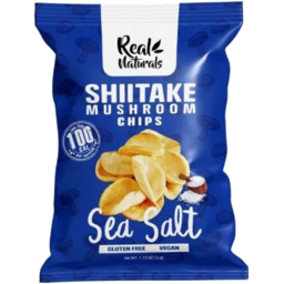 Photo of Real Naturals Chips Shitake Mushroom Sea Salt 32g