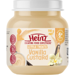 Photo of Heinz® Little Treats Vanilla Custard 6+ Months 110g