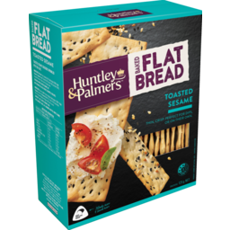 Photo of Griffins Huntley&Palmers Crackers Flat Bread Toasted Sesame 125g