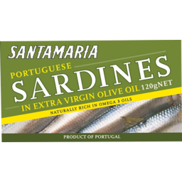 Photo of Santamaria Sardines Extra Virgin Olive Oil 120g
