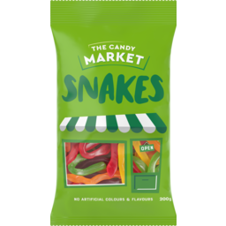 Photo of Candy Mkt Snakes 200gm