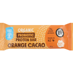 Photo of Chantal Organics Probiotic Protein Bar Orange Cacao 45g