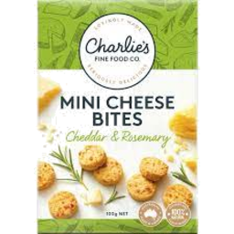 Photo of Charlies Bites Cheddar 100g