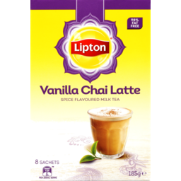 Photo of Lipton Chai Latte Vanilla 8 Pack