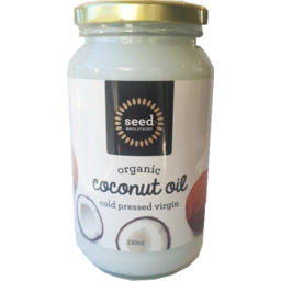 Photo of Seed Wholefoods Organic Cold Pressed Virgin Coconut Oil 330ml