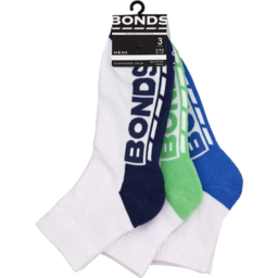 Photo of Bonds Sock Men Logo Qtr 6+