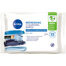 Photo of Nivea Refreshing Cleansing Wipes For Normal & Combination Skin 25 Pack