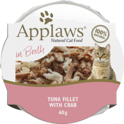 Photo of Applaws Succulent Tuna Fillet With Crab Cat Food