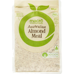 Photo of Macro Organic Meal Gluten Free Natural Almond 400g