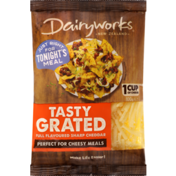 Photo of Dairyworks Tasti Cheese Greated 100g