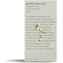 Photo of Love Tea Jasmine Green Tea 20’s