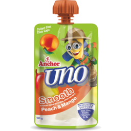 Photo of Anchor Uno Yoghurt Pouch Peach Mango 100g