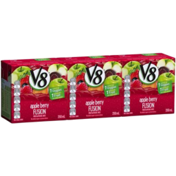 Photo of V8 Fruit & Veg Apple & Berry 3x250ml