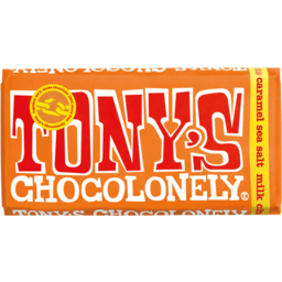 Photo of Tony's Chocolonely - Milk Caramel Sea Salt Chocolate