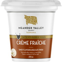 Photo of Meander Valley Dairy Creme Fraiche 200ml