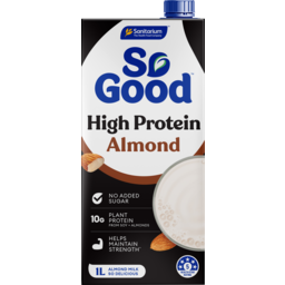 Photo of Sanitarium So Good No Added Sugar High Protein Almond Long Life Milk 1l