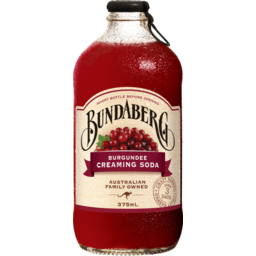 Photo of Bundaberg Burgundee Creaming Soda 375ml Bottle