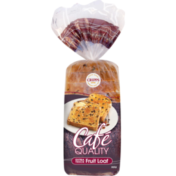 Photo of Cripps Cafe Quality Fruit Loaf Thick Slice 700g