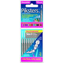 Photo of Piksters Grey Size 0 Interdental Brush 10 Pack