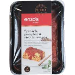 Photo of Enzos Lasagna Spinach Pumpkin & Ricotta