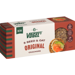 Photo of Vogel's 5 Seed Oat Crackers Original 125g