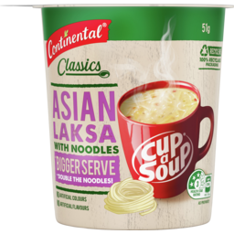Photo of Continental Cup A Soup Asian Laska Bigger Single Serve 51g
