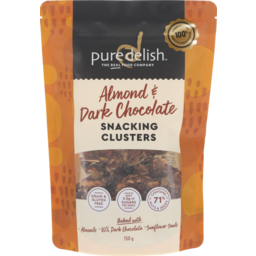 Photo of Pure Delish Snacking Clusters Almond & Dark Chocolate